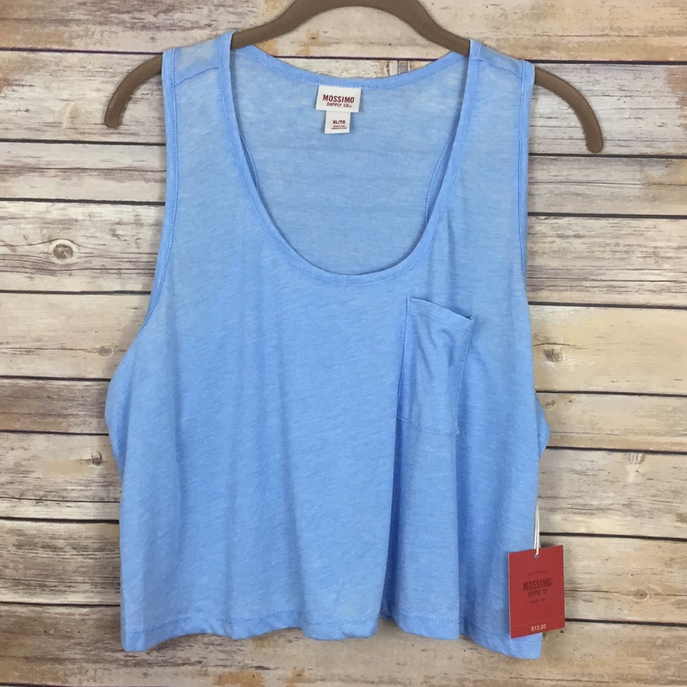 Mossimo Active 🏃🏻‍♀️Tank Top XL Cropped